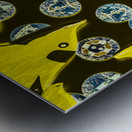 Doll fins Metal print