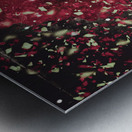 Carnival clown with balloon cake decoration Metal print