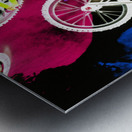 Street bike art Metal print