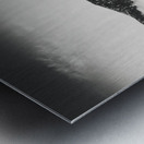 The fog and the river Metal print