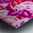 Hot pink desire Metal print