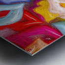 Lip gloss Metal print