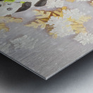 Painterly pandas Metal print