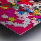 Christmas Pandas Metal print