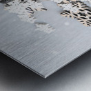 White winter adventure Metal print