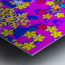 Wooden festivities Metal print