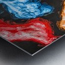 Controller colours Metal print