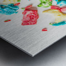 Action packed sweetness Metal print