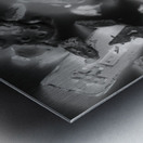 Action packed gaming Metal print