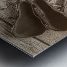 Rustic western charm Metal print