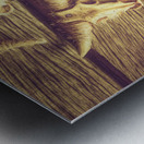 Weathered in western Metal print