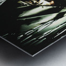 A grim meeting Metal print