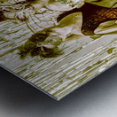 Masked revelry Metal print