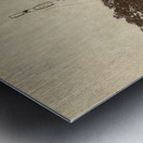 Old quay  Metal print