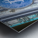 Mining the circuits Metal print