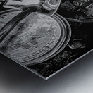 Mining rig Metal print