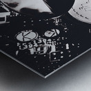 Hashrate harvest Metal print