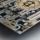 Crypto mine Metal print
