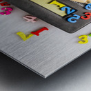 Balancing overheads Metal print