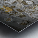 Robot revival Metal print