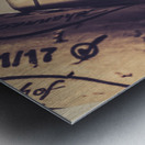 Wine bar nostalgia Metal print