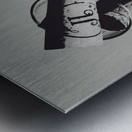 Opening event Metal print