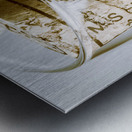 Fine wine glass Metal print