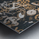 Dip in the nautics Metal print