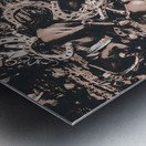 Racing charm Metal print