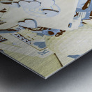 Golf games and romanticism Metal print