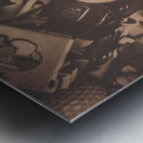 Old golf romance Metal print