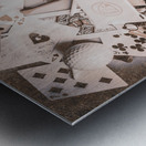 Tee off on the 10th Metal print