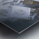 Cards tees and clubs Metal print