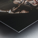 When the artists away the puppets will play Metal print