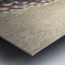 Sunlit berries Metal print