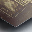 Closing in Metal print