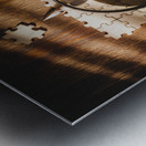 Hole in the plot Metal print