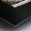 Cherry champagne Metal print