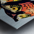 Owlrangement  Metal print