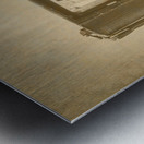 Unfolding history  Metal print