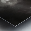 Drama Lit Noir  Metal print