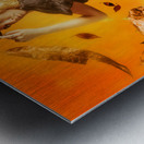 Explore The Fall Metal print