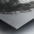 Charcoal Circus Metal print