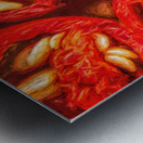 Hot Chop Metal print