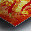 Scorchilli Metal print