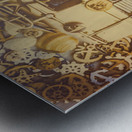 Coastal Charm Camper Metal print