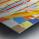 Boards And Blocks Metal print