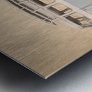 Bygone Beach Bus Metal print