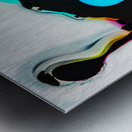 Mercury flow Metal print