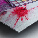 Makeup Mashup Metal print